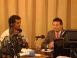 3/12/2009 - Leonardo Rifo, coop.Cerro Ventana hablando a una Radio Local