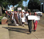 CHANGERs March for Housing, In Tennessee, USA, 2-10-09