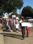 CHANGERs March for Housing, In Tennessee, USA, 2-10-09