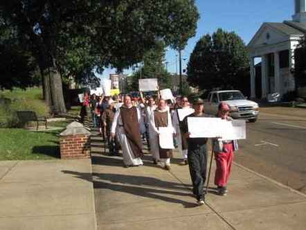 CHANGERs March for Housing, Tennessee 02-10-2009