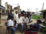 Presentation of WAI at Narela, where inhabitants was relocated after evictions ( August 16 2010)