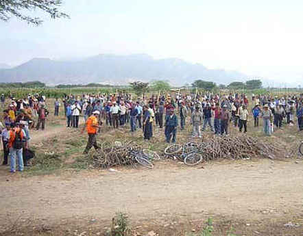 DESALOJO CONTRA CAMPESINOS DE BATANGRANDE- PERU