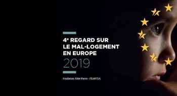 4ème Regard sur le mal-logement en Europe 2019