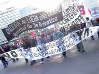 Basta de Desalojos - Por Vivienda Social, BUENOS AIRES, abril 2010