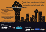 Buenos Aires, Ciclo de Clases sobre el Derecho a la Ciudad y estrategias de organización y lucha