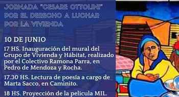 Buenos Aires, Jornada “Cesare Ottolini” por el Derecho a Luchar por la Vivienda