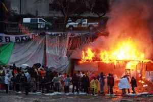 Chile, Cientos de pobladores desalojados 5