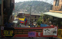 Gracias por su solidaridad que continua, aplazado el desalojo en La Cascada, Medellin!