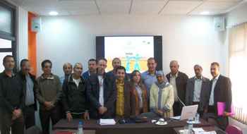 Rabat, Atelier Autogéré sur les premiers résultats du recensement général 2014, axe Habitat