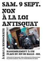 Rassemblement et semaine d’action contre la loi anti-squa