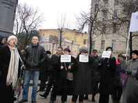 Rassemblement pour la défense de la place Pouchkine