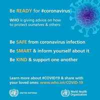 WHO, Coronavirus disease (COVID-19) advice for the public