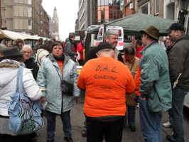 Charleroi: action surprise pour qu’avance vraiment le droit au logement