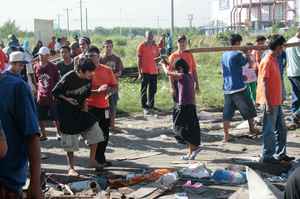 Resistance against evictions at Pasay City