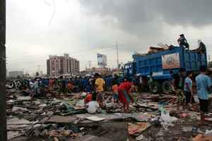 Resistance against evictions at Pasay City 