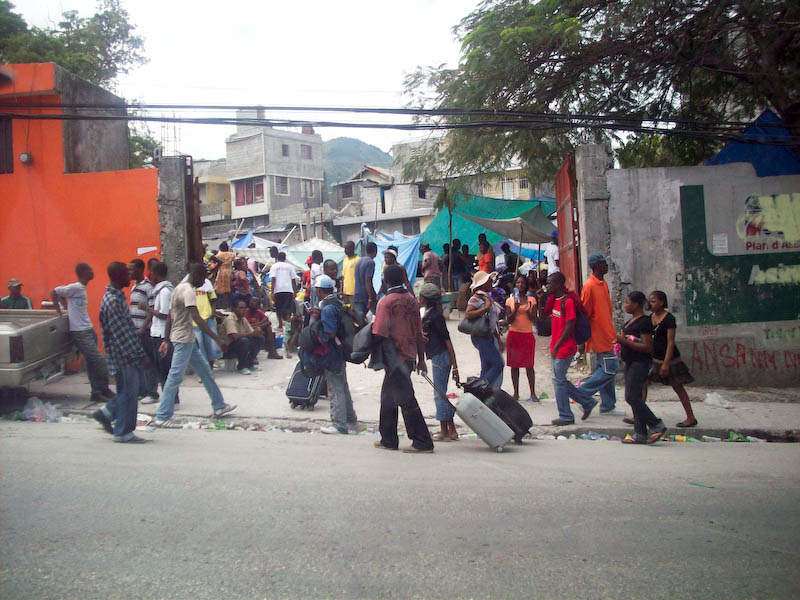 Puerto Principe Haiti Tratando De Reactivar La Vida Gallery Solidarity Haiti News Home International Alliance Of Inhabitants