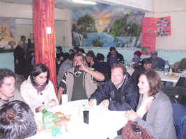 Visita al barrio Villa15 y al comedor Enhacore. Comedor Enhacore